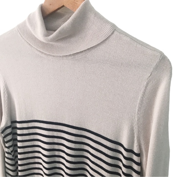 Apt 9 Turtleneck Striped Tunic Sweater - Picture 2 of 6